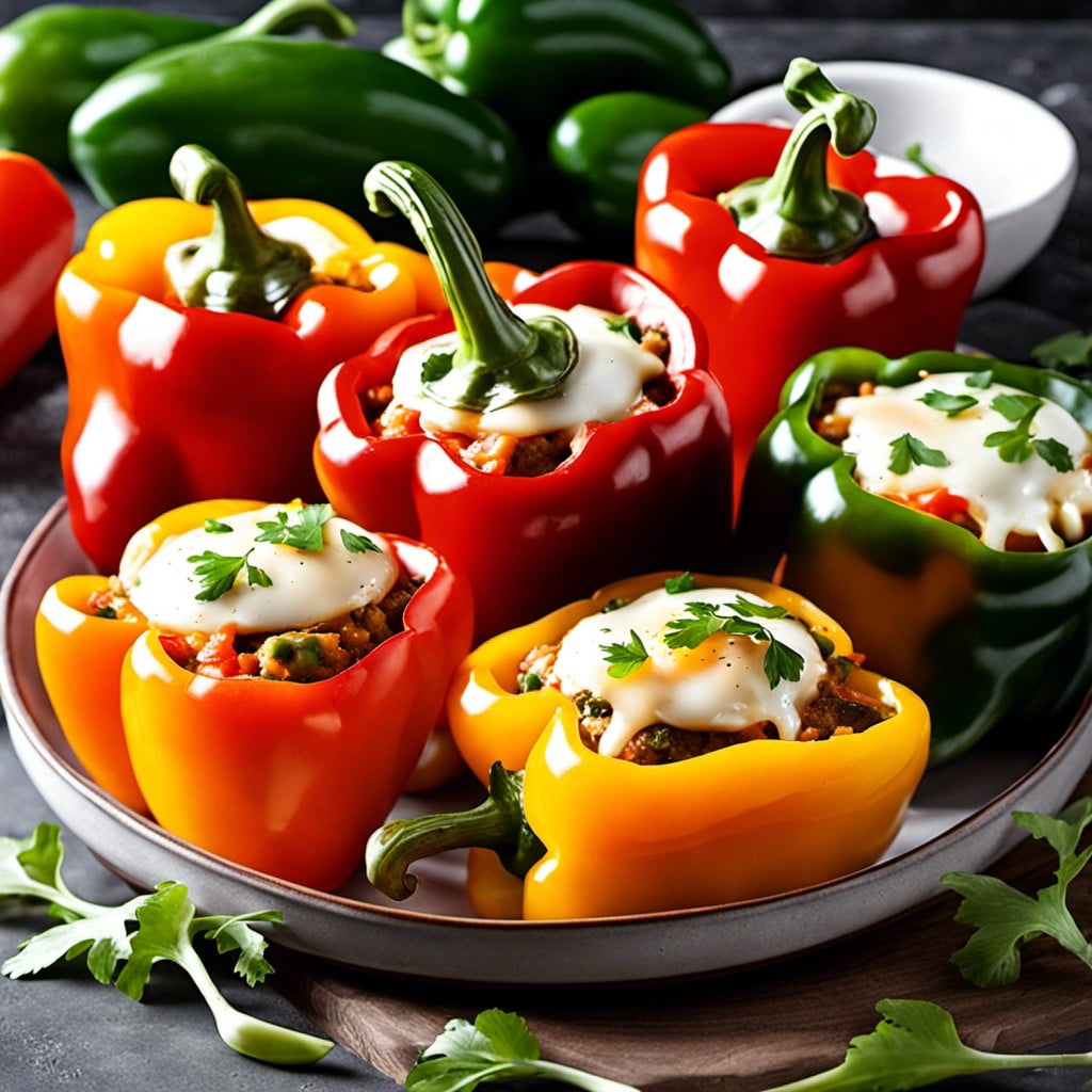 egg stuffed peppers