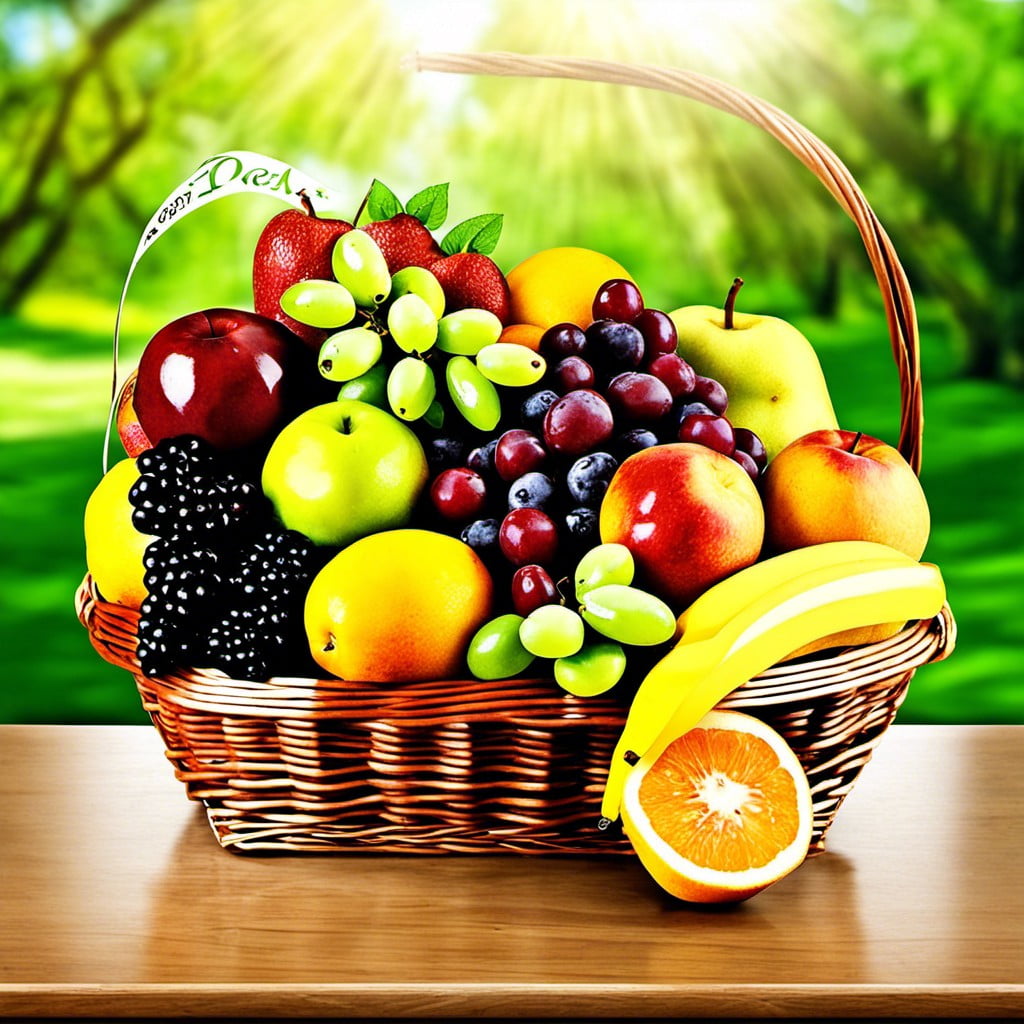 fresh fruit basket