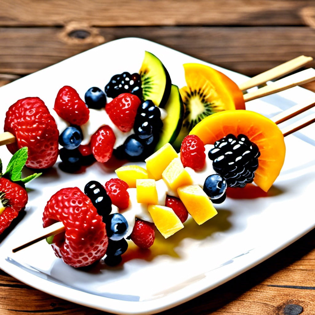 fresh fruit kabobs