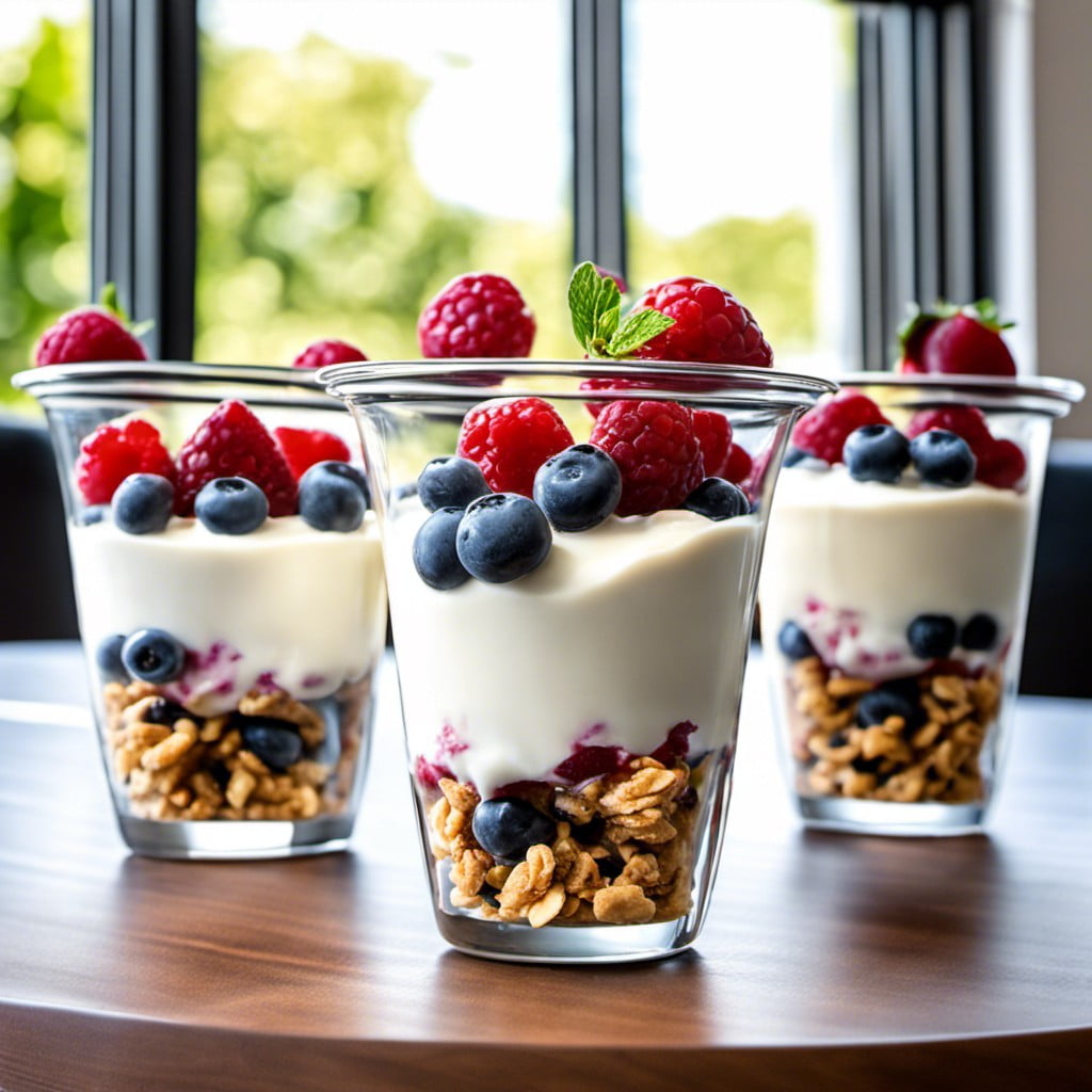 greek yogurt parfaits