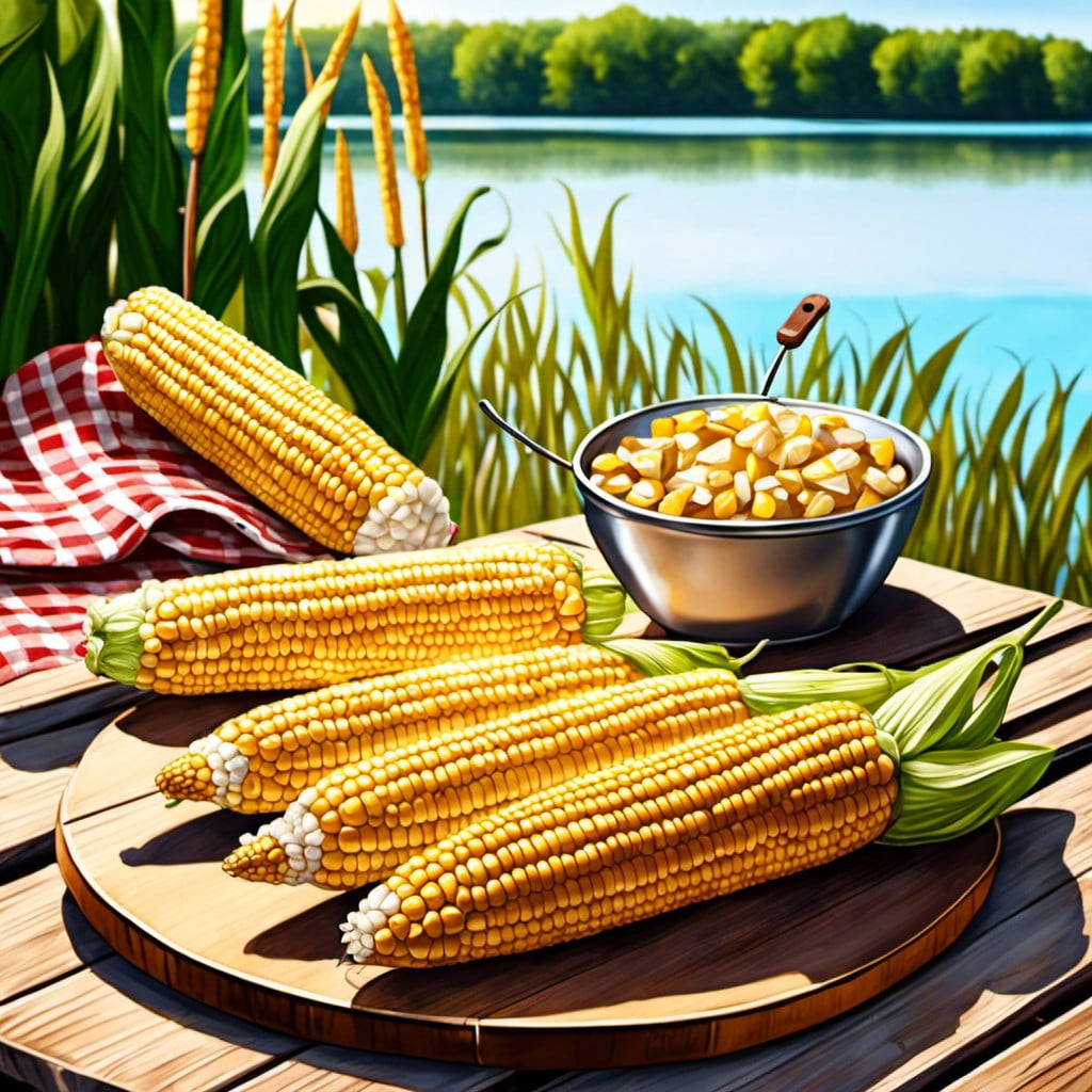 grilled corn