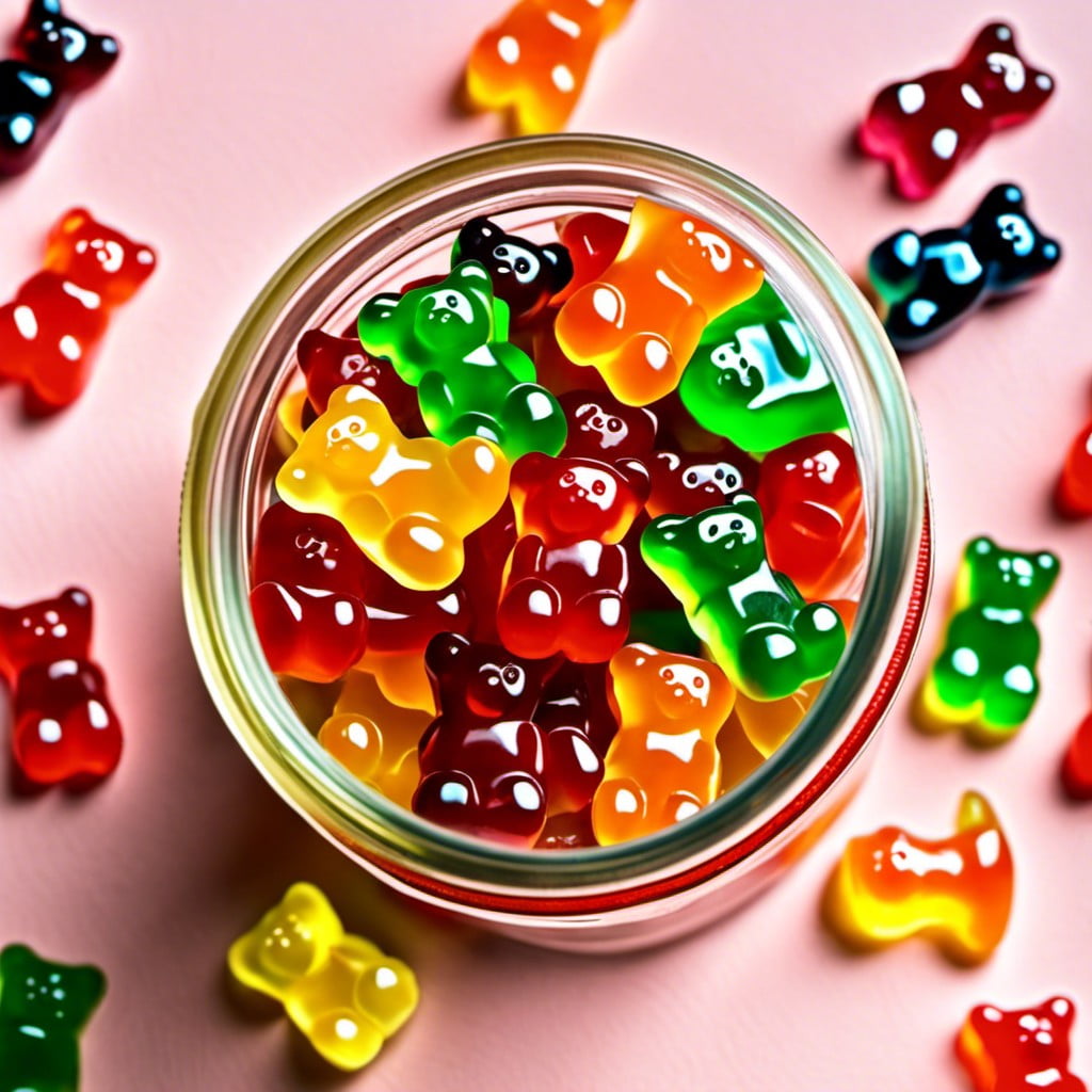 low sugar gummy bears
