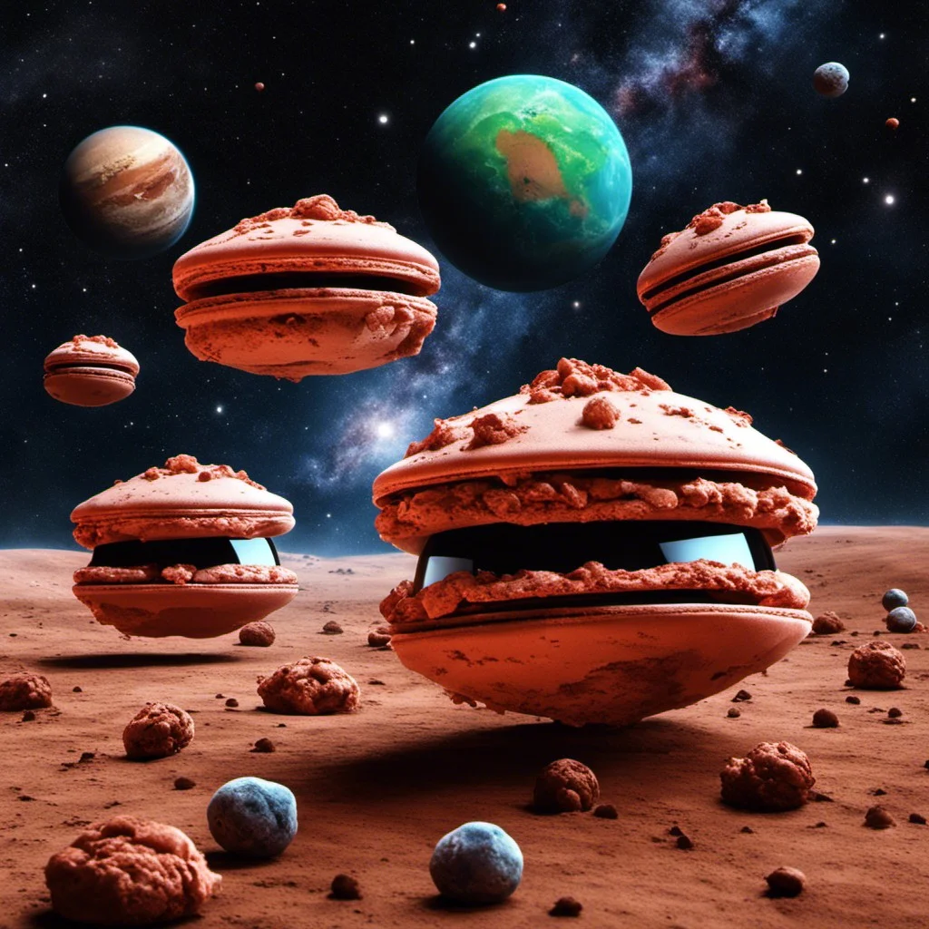 martian macaroons