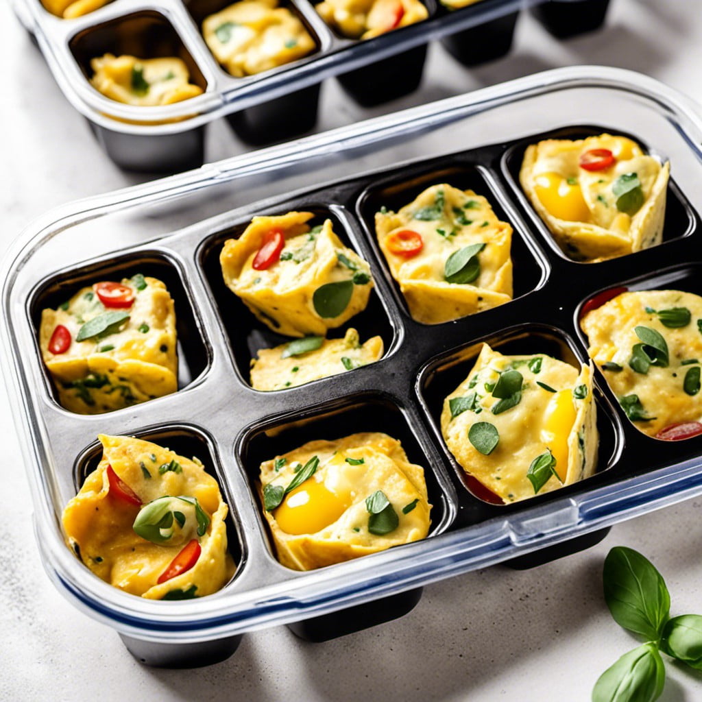 meal prep omelette bites