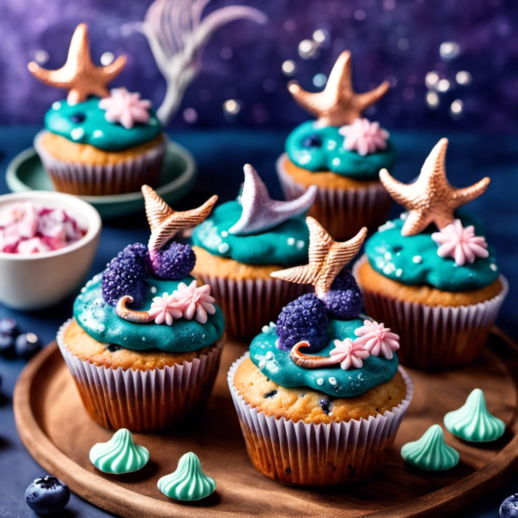 mermaid muffins