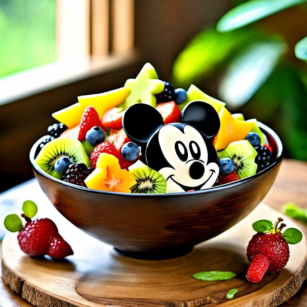 mickey fruit salad