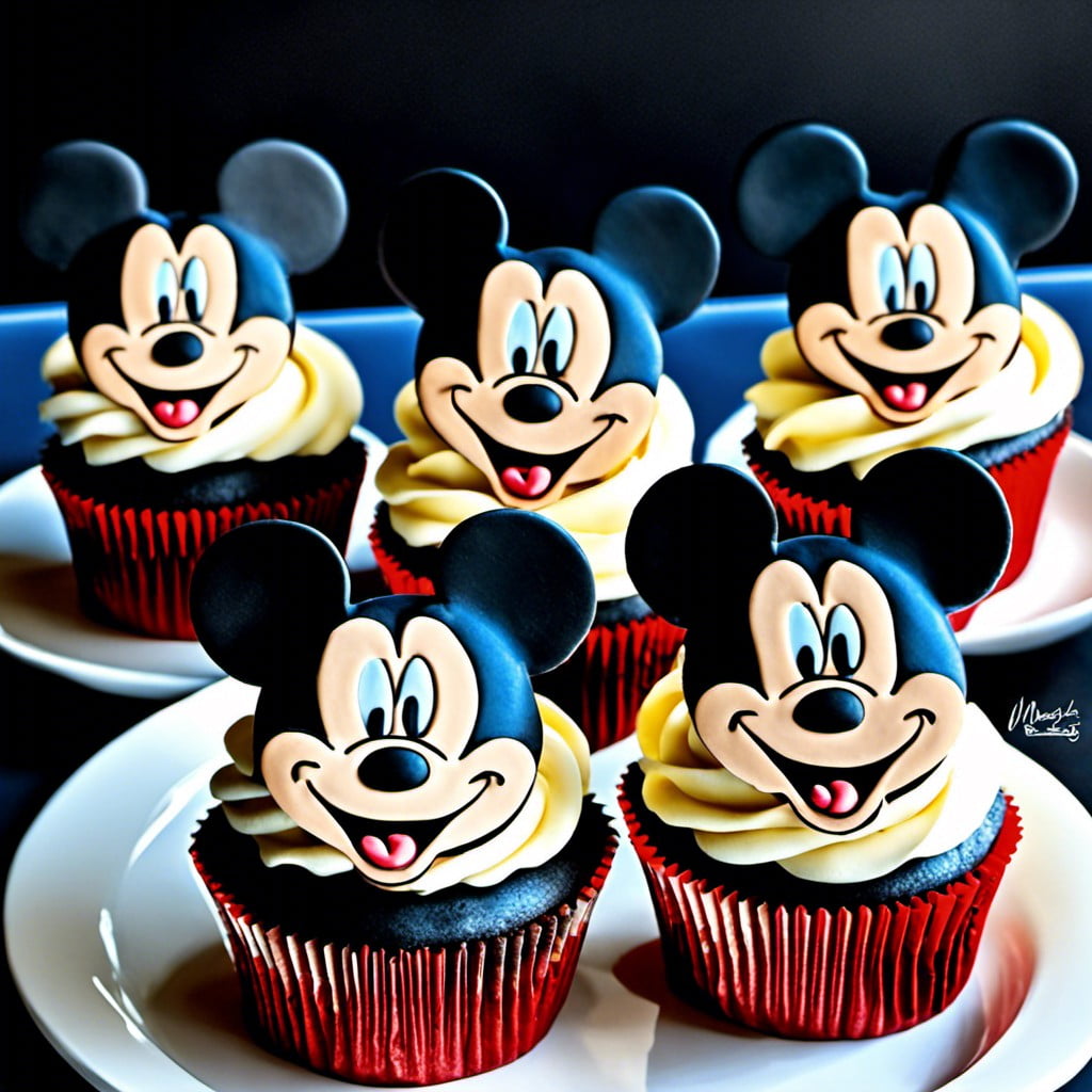 mickey mouse cupcakes