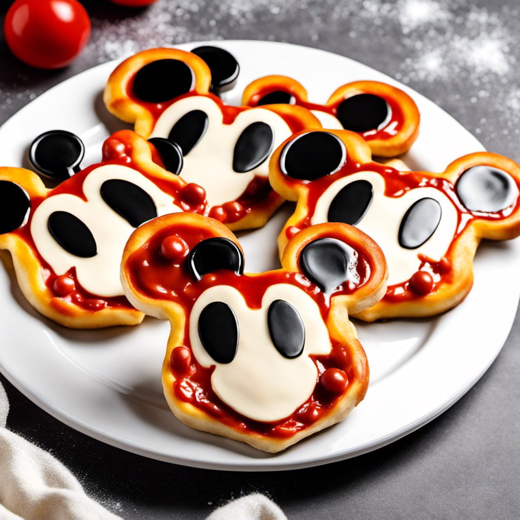 mickey mouse pizza bites