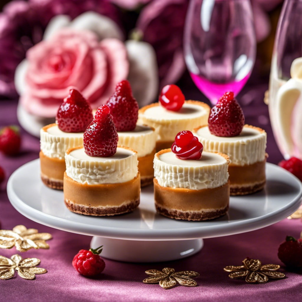 mini cheesecakes