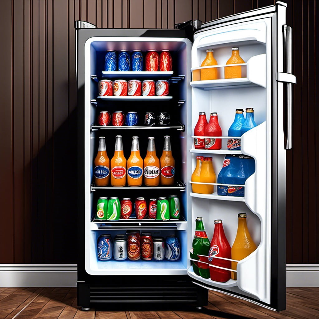 mini fridge for beverages