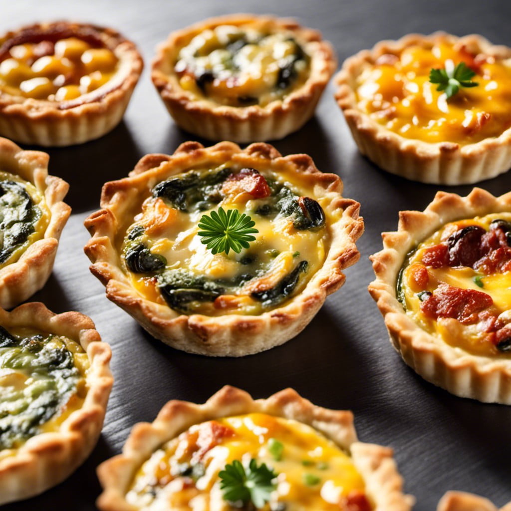 mini quiches