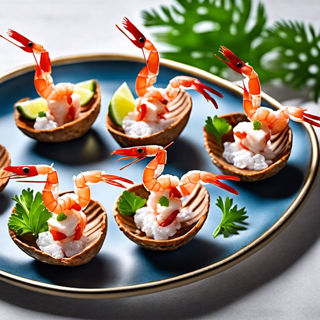 mini shrimp cocktails