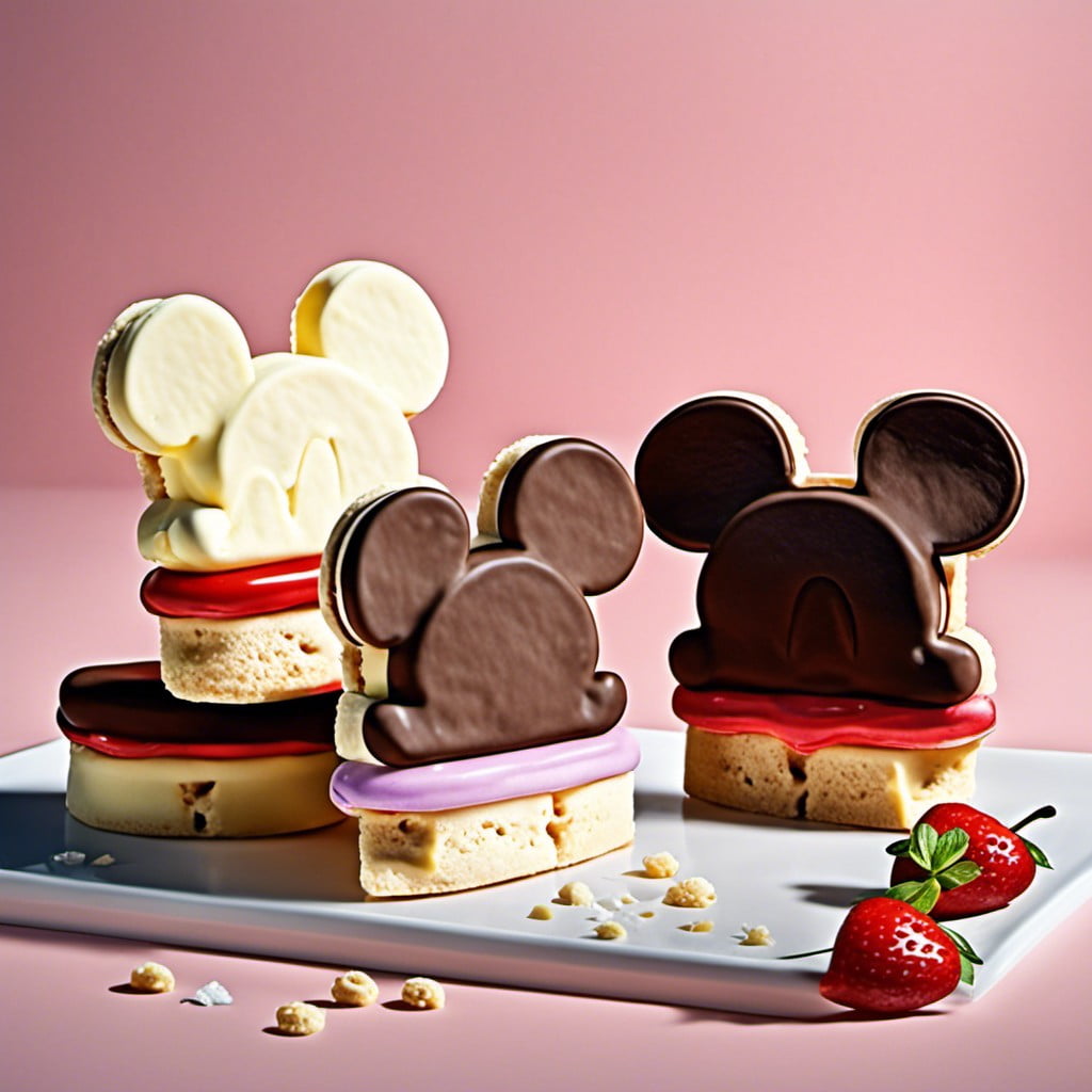 mouse ear ice cream sandwiches