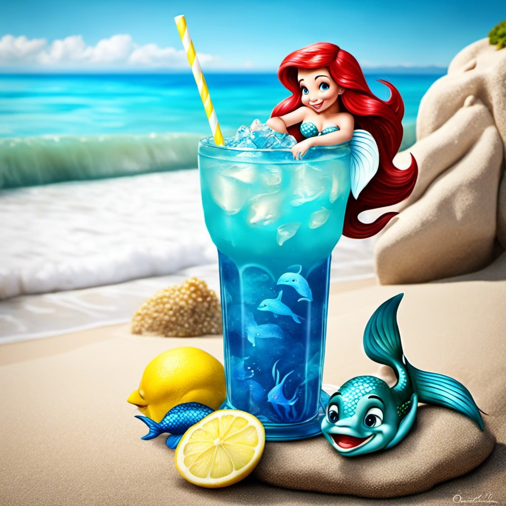 ocean blue lemonade