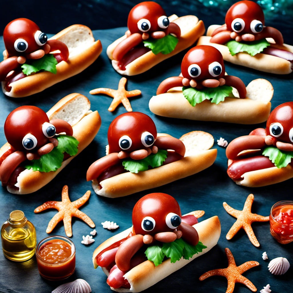 octopus hotdogs