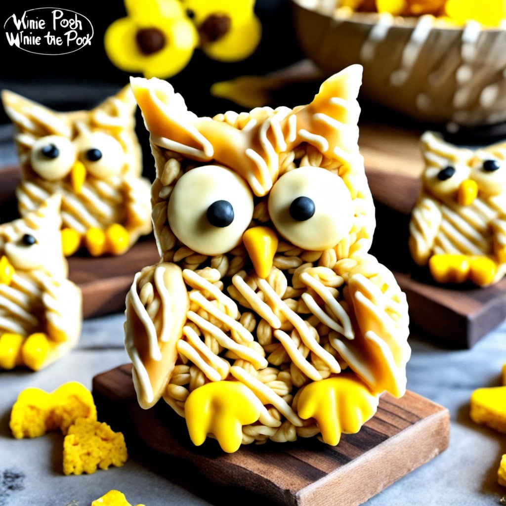 owl rice krispie treats