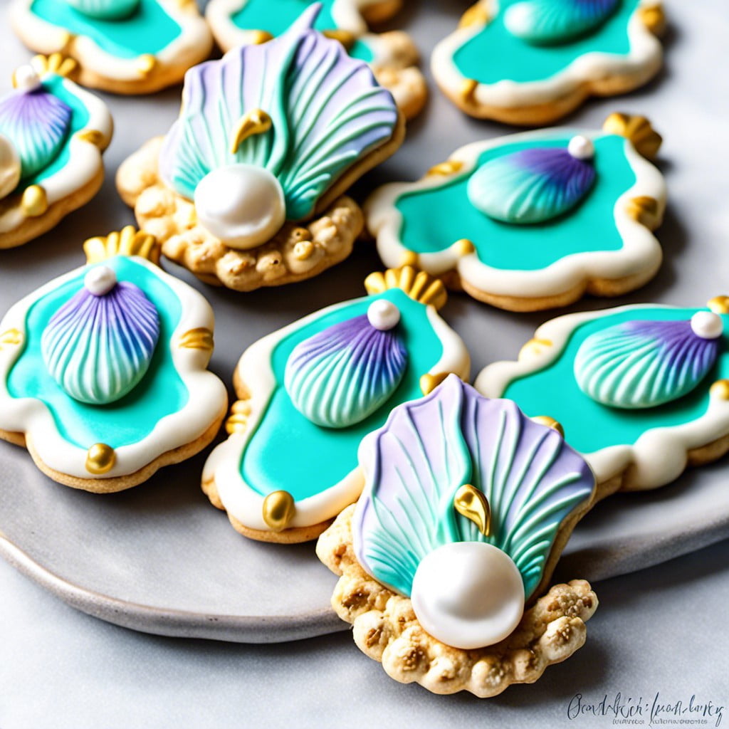 oyster pearl cookies