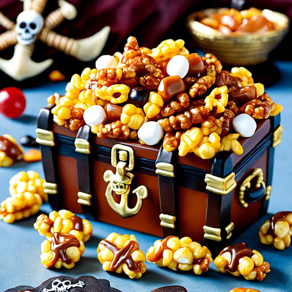 pirates gold caramel corn