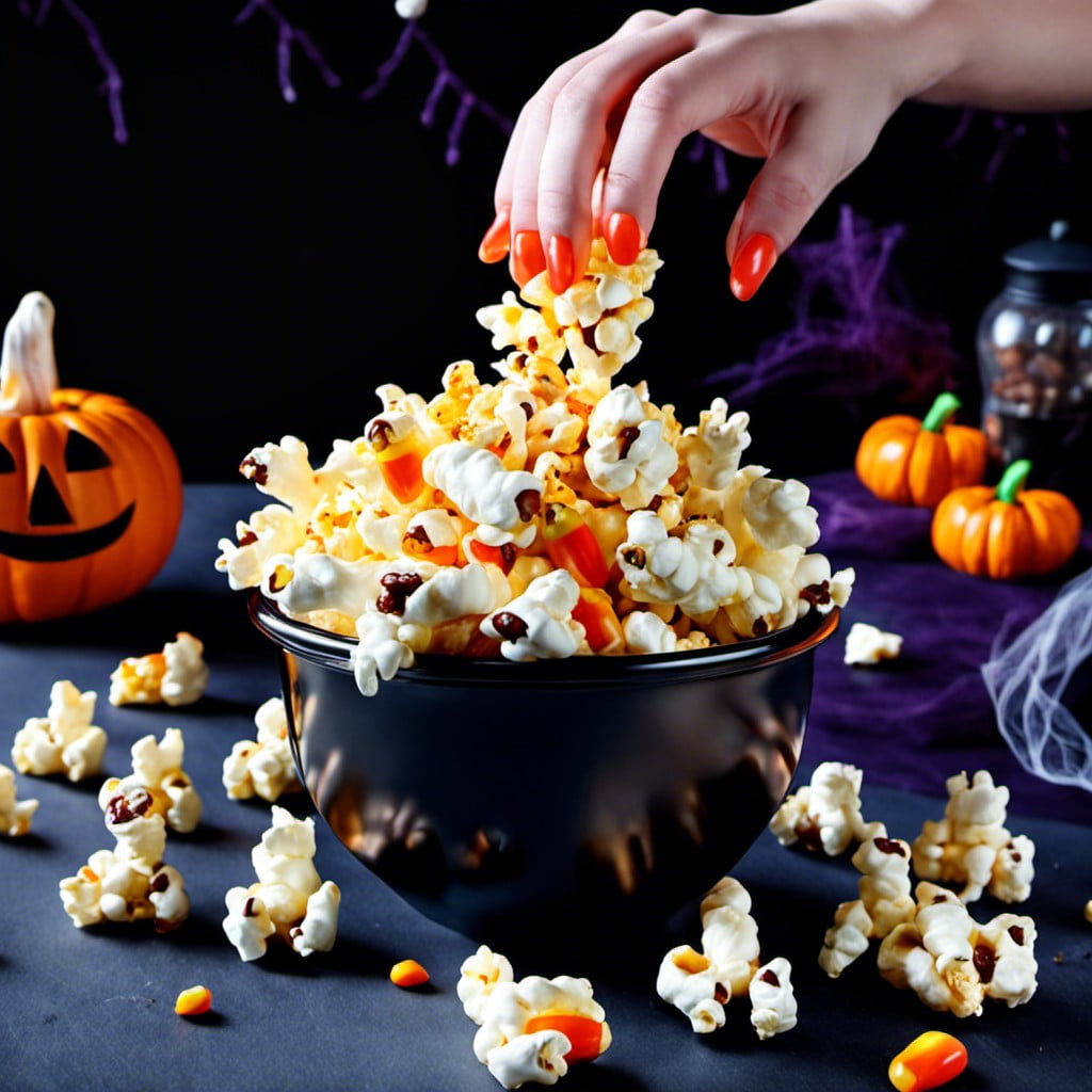 popcorn witch hands