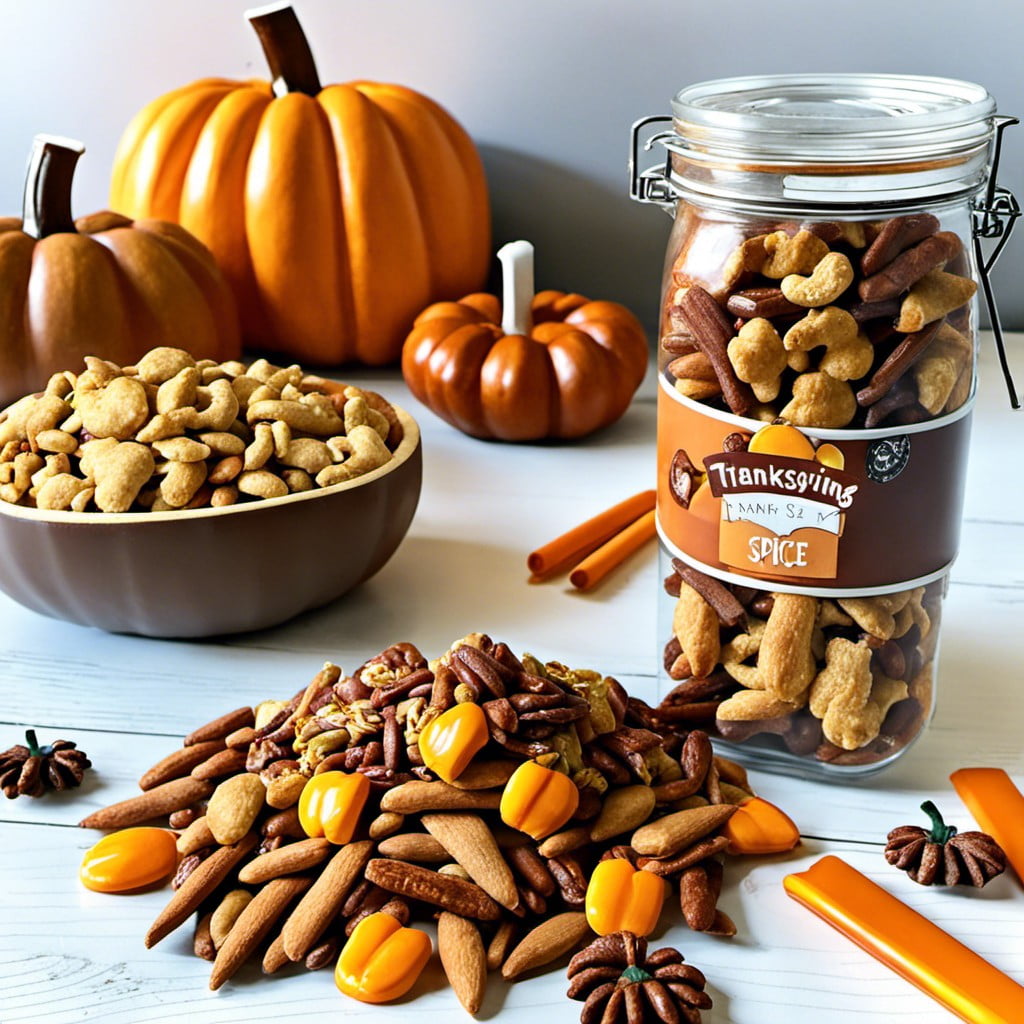 pumpkin spice snack mix