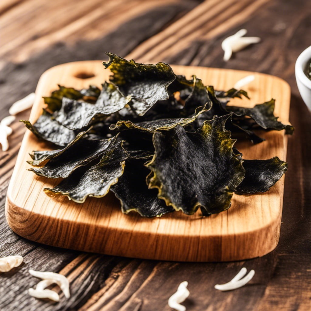 roasted seaweed chips