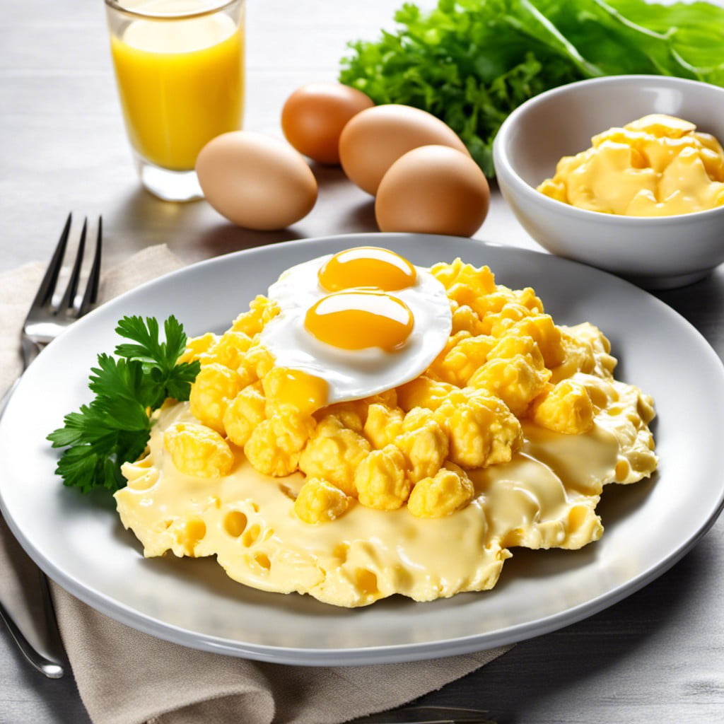 scrambled eggs