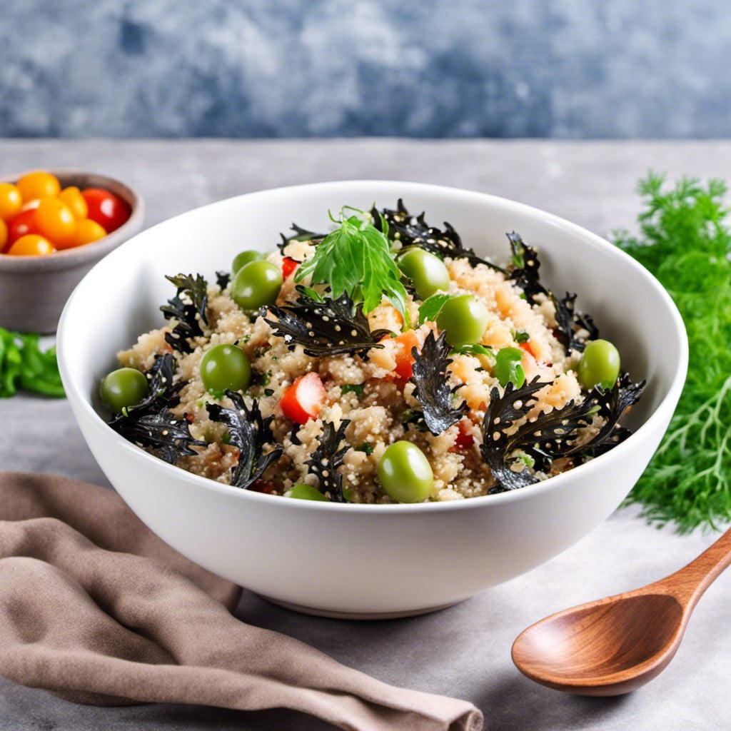 seaweed and quinoa salad