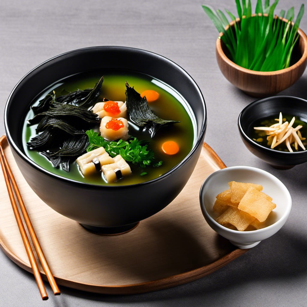 seaweed miso soup