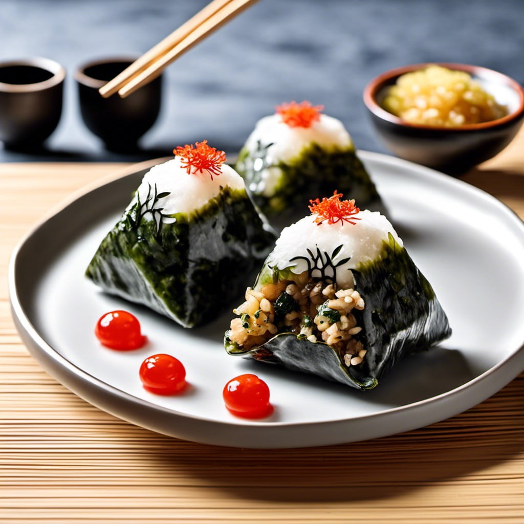 seaweed onigiri