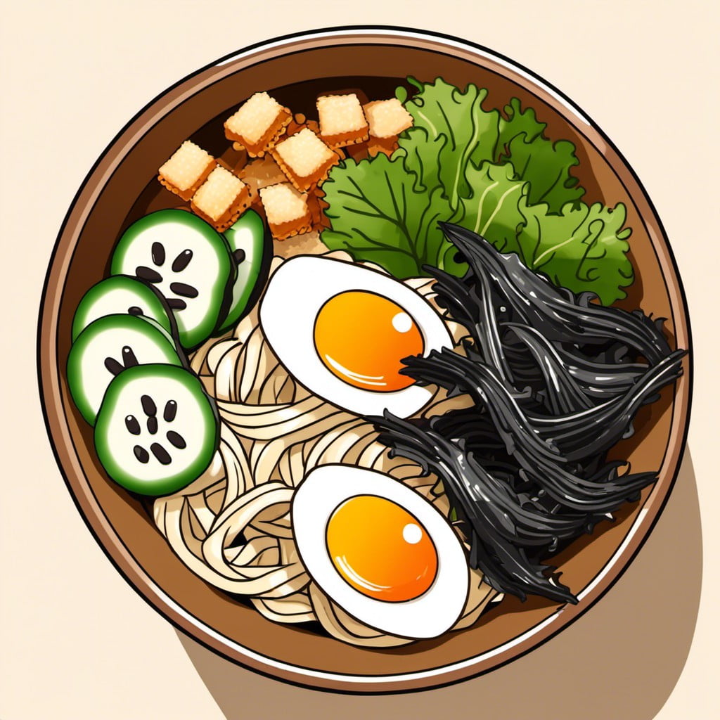 seaweed ramen bowl