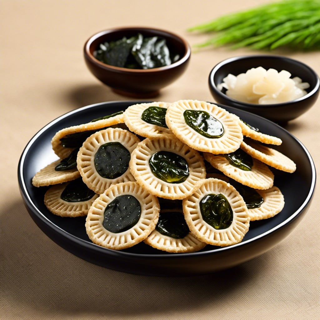 seaweed rice crackers