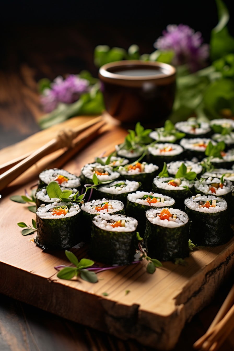seaweed sushi rolls