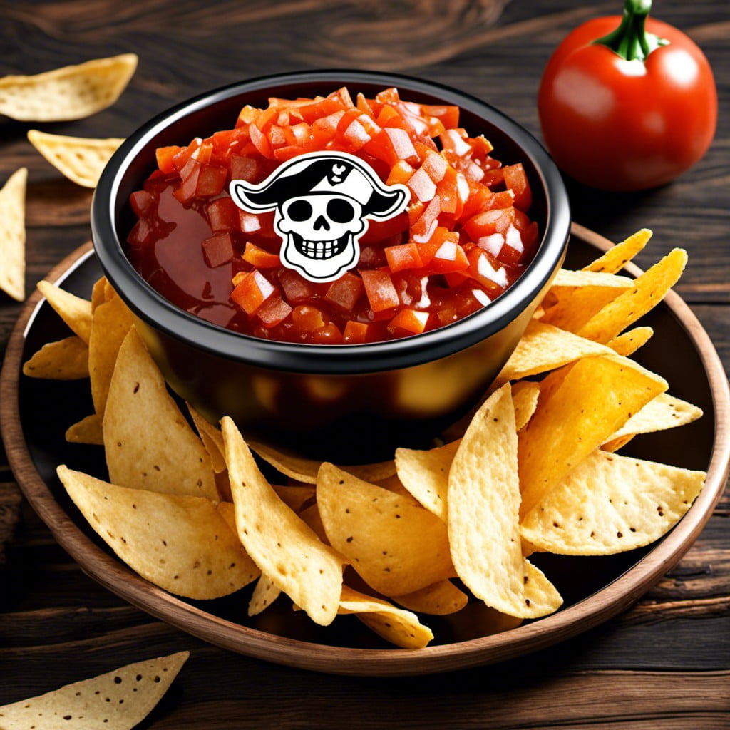 shiver me timbers salsa amp chips