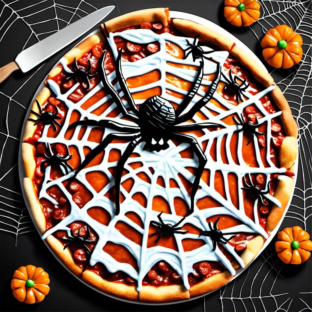 spider web pizza