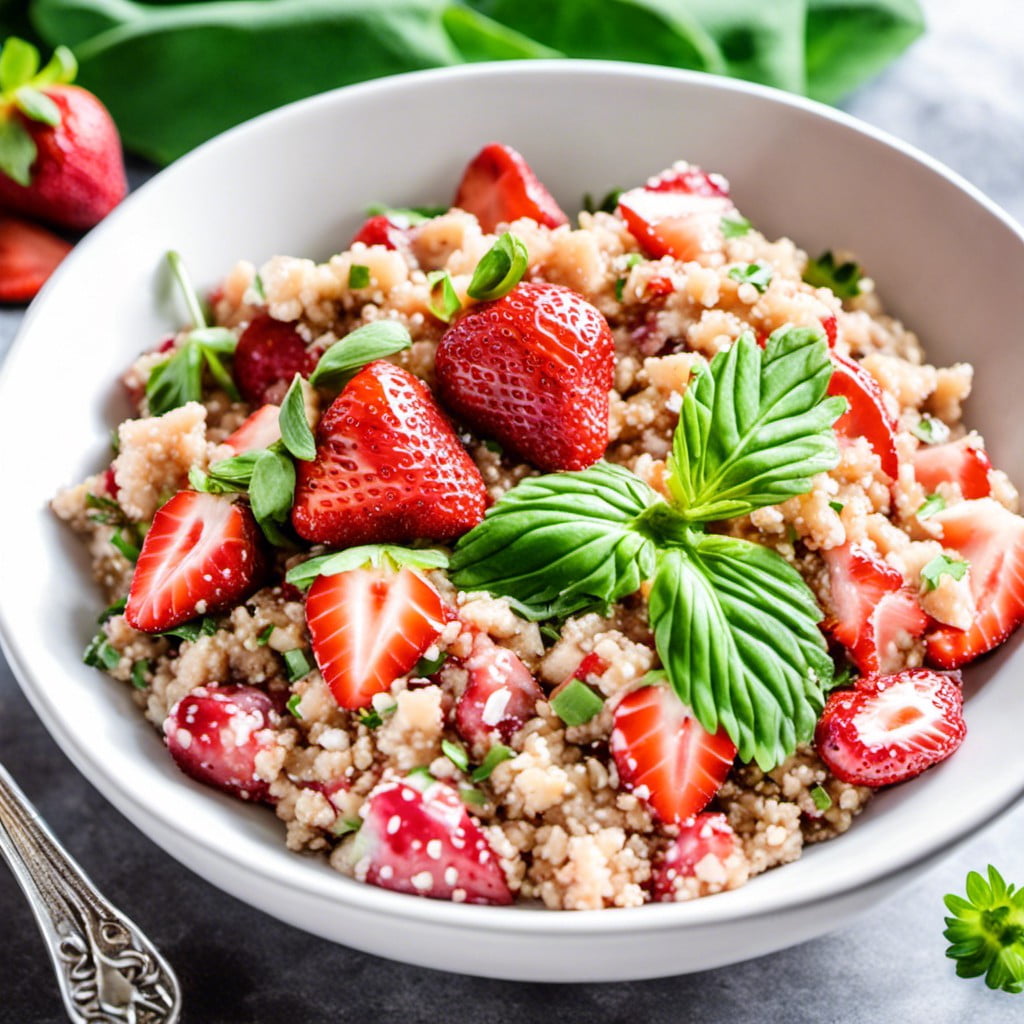 strawberry quinoa salad