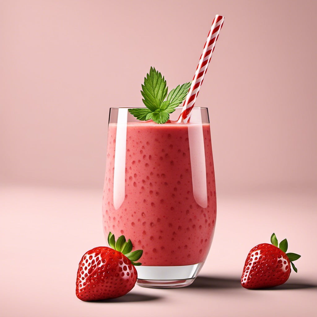 strawberry smoothie