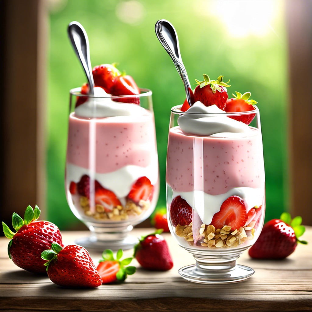 strawberry yogurt parfait