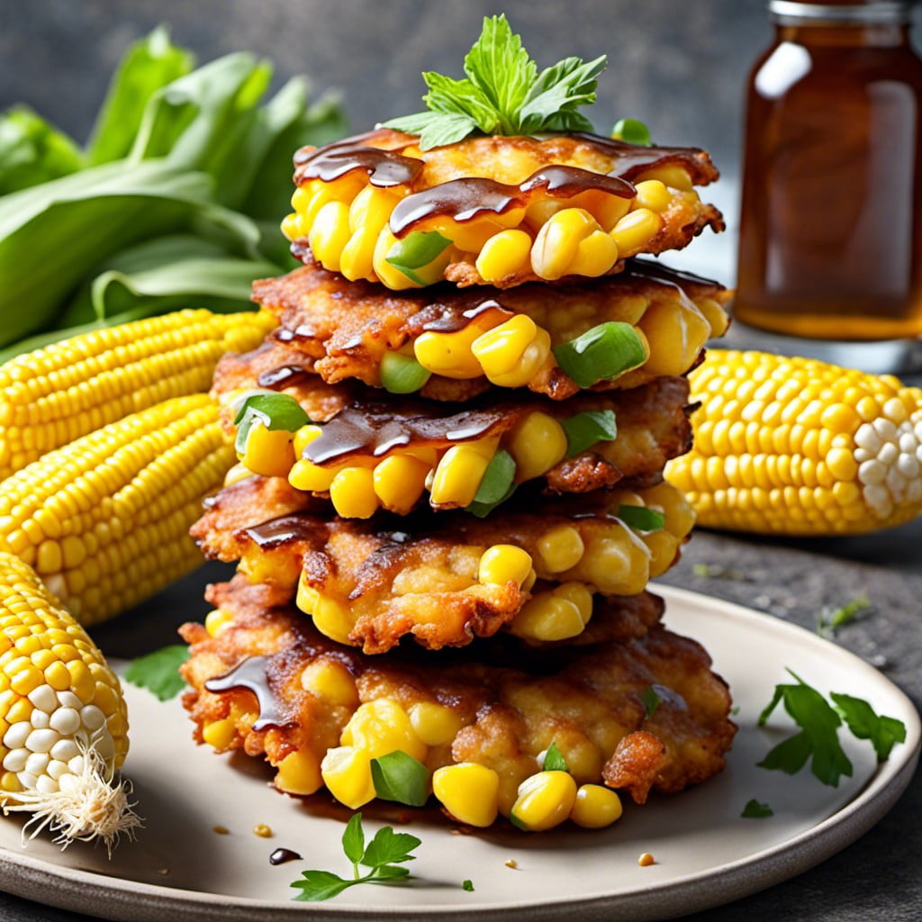 sweet corn fritters