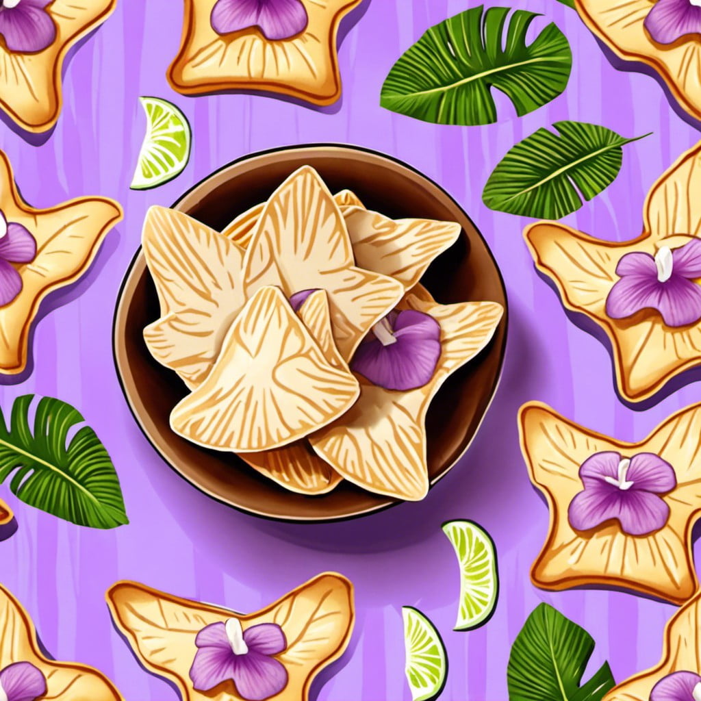 taro chips