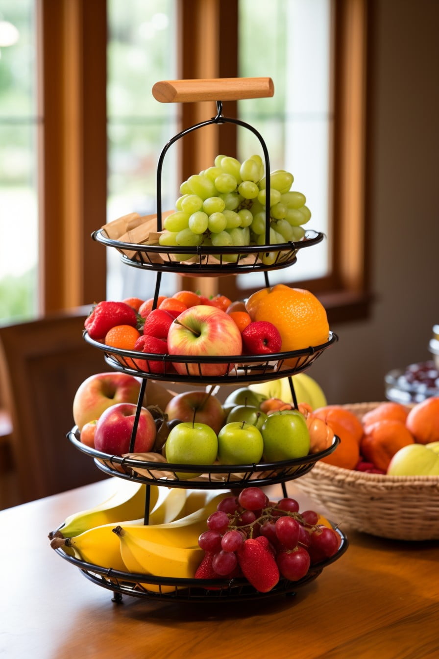 tiered fruit baskets