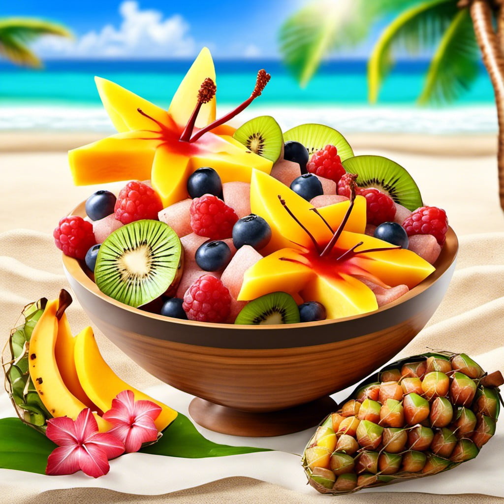 tropical fruit salad