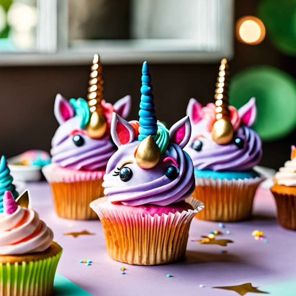 unicorn cupcakes