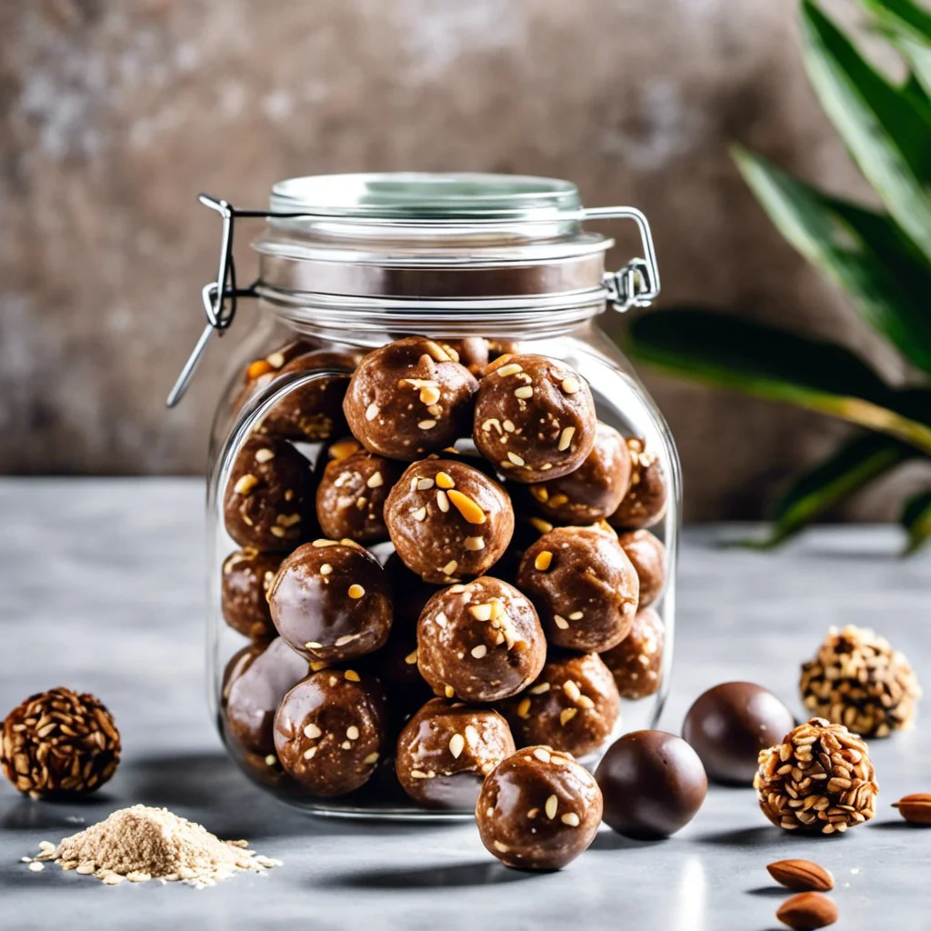 vegan protein balls