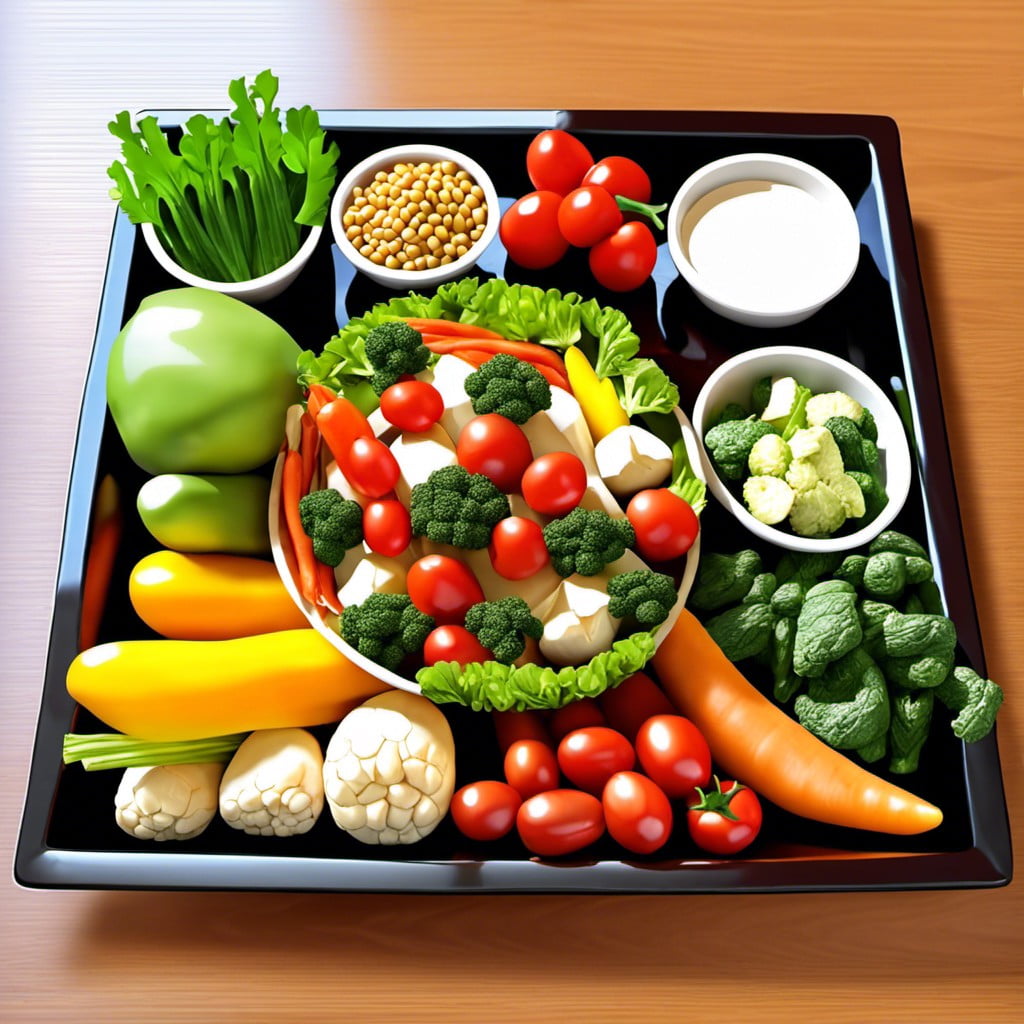 vegetable tray