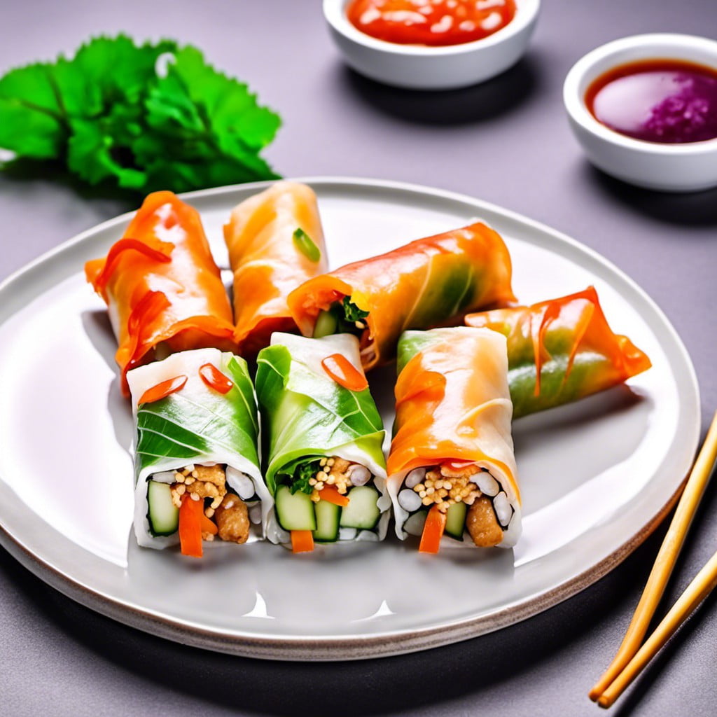 veggie spring rolls