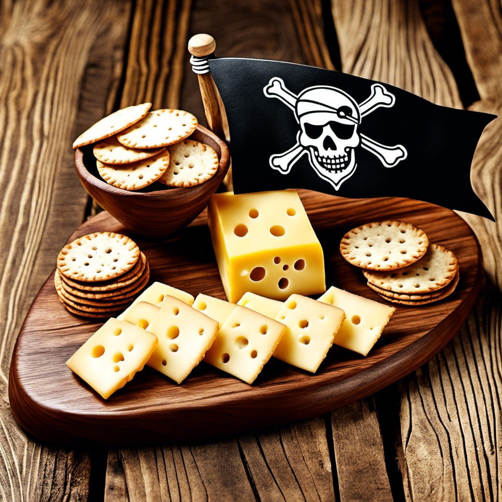 walk the plank cheese and crackers