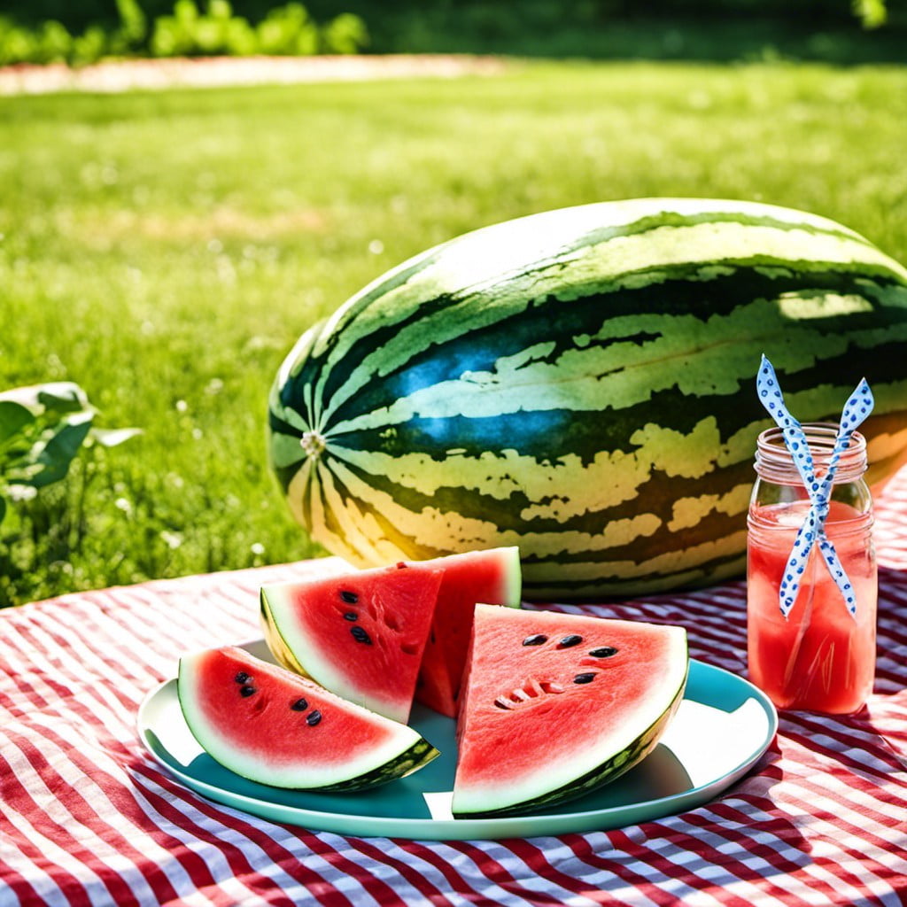 watermelon slices