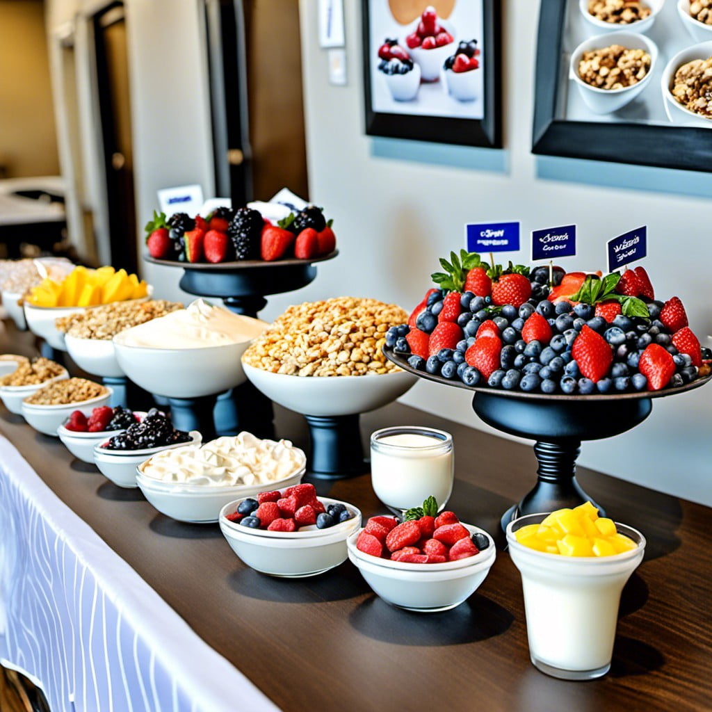 yogurt parfait bar