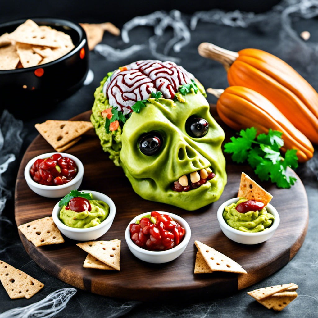 zombie brains guacamole