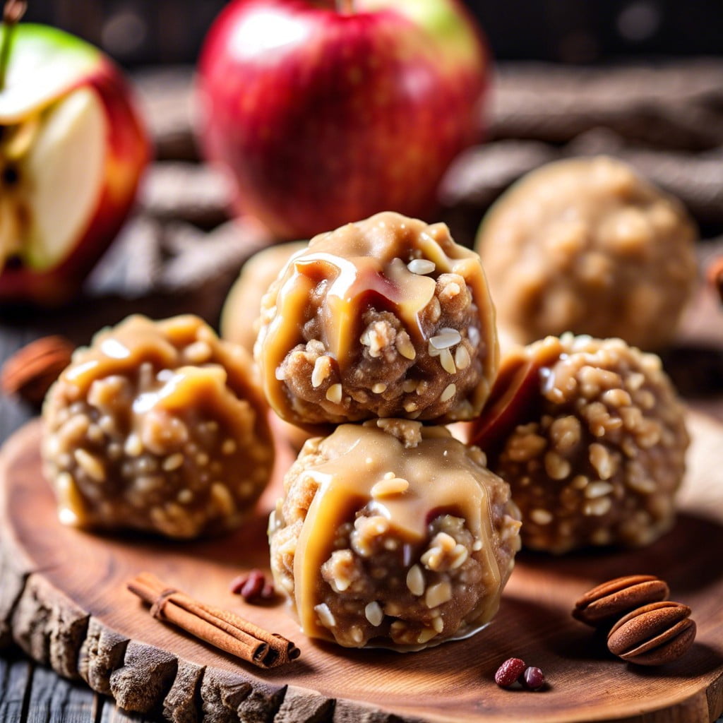 apple pie energy balls